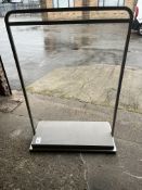 Single Grey Clothes Rail, No Reserve