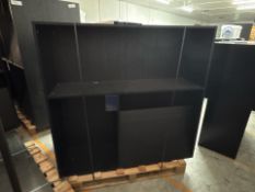 Black Wood Display Unit - No Reserve