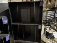 Tall Black Wood Unit - No Reserve