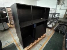 Black Wood Display Unit, No Reserve