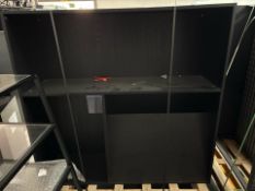 Black Wood Display Unit - No Reserve