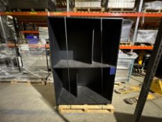 Tall Black Wood Unit - No Reserve