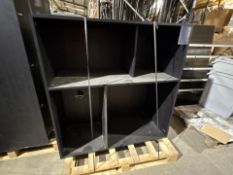 Black Wood Display Unit No Reserve