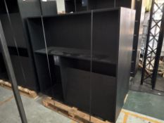 Black Wood Display Unit, No Reserve