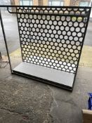 Grey Glass Top Double Rail, No Reserve