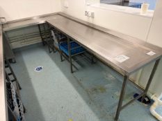 Dishwasher Feed Table - No Reserve