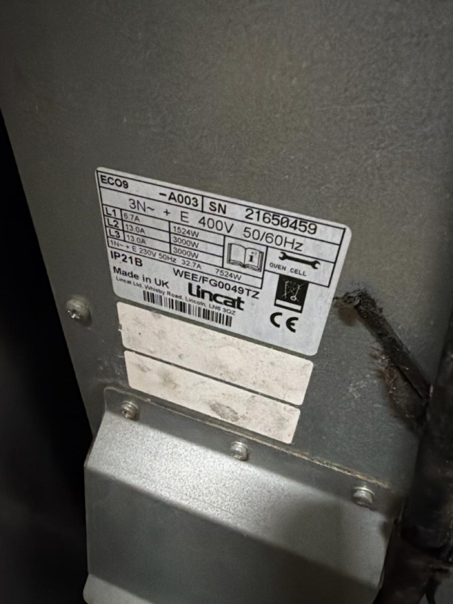 Lincat Oven - Image 3 of 3