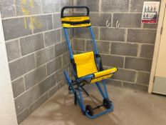 Blue And Yellow Evac+ Chair