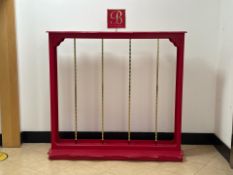 Ted Baker Red Display Shelf Unit