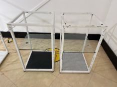 Two Tier Metal Display Units
