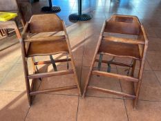 Wooden High Chair