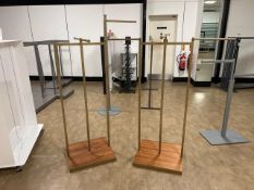Gold Metal Display Frame