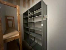 Two Bays Of Grey Metal Racking