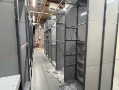 Six Bays Of Grey Boltless Racking