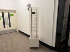 Double Sided Glasses Display Rack With Mirrors