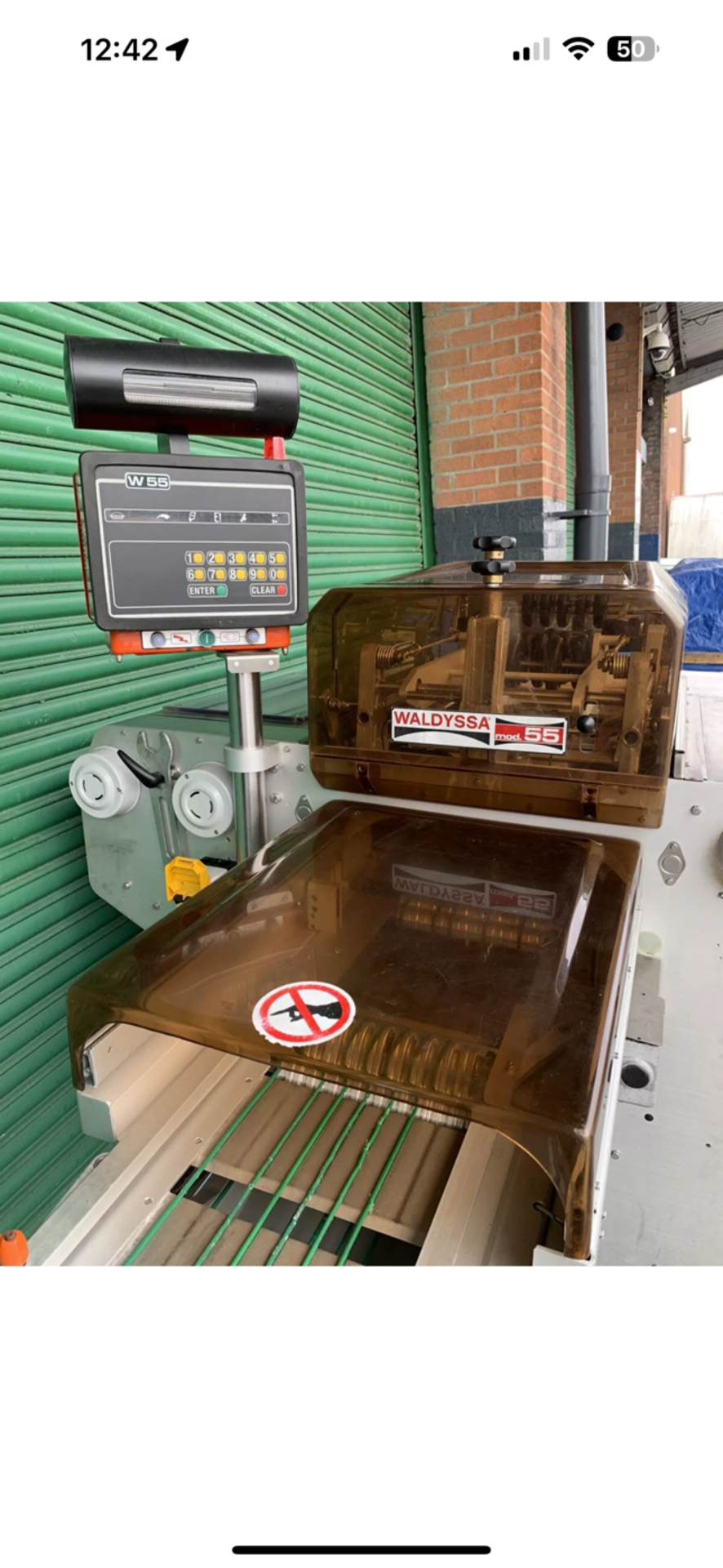Waldys Waldyssa W55 Auto Stretch Food Tray Shrink Wrapper Wrapping Machine Swiss made Machine powers - Image 4 of 14