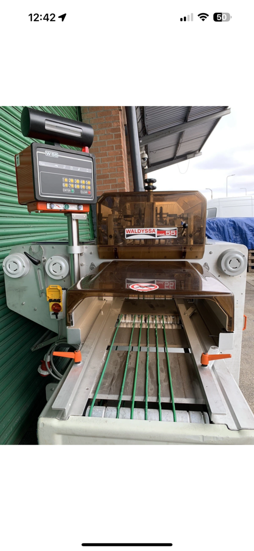 Waldys Waldyssa W55 Auto Stretch Food Tray Shrink Wrapper Wrapping Machine Swiss made Machine powers - Image 8 of 14