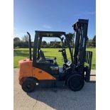 2019 Doosan D30S-7 3 Tonne Diesel Forklift, 5580 Hours, Triple 6.1m Lift with side shift good