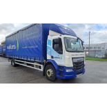 2016 DAF LF260 Curtain Side Truck Please note: you are bidding on one DAF Curtain Side truck, an
