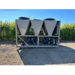 York International Industrial Water Chiller Model YLAA 0300 kW cooling capacity 289 kW Length: