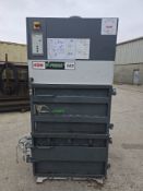 HSM V-Press 605 Vertical Baling Press machine number: 6112.122. serial number: 290171962W pressin