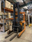 Komatsu Stacker Forklift Truck, Electric, 6560 Hours year of manufacture 1999 Charger Included