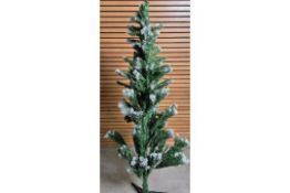 5ft Value Green Frosted Christmas Tree