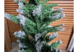 6ft Value Green Frosted Christmas Tree