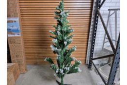 6ft Value Green Frosted Christmas Tree