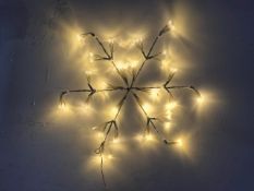 45cm Hanging Snowflake