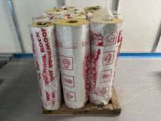 17 Assorted Rockwool Insulation Rolls