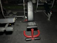 Body Solid Adjustable Metal Bench