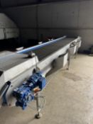 Stainless steel inspection table