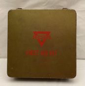 Conoco Metal First Aid Kit