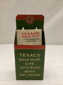 1930's Texaco Road Map Holder w/ Map