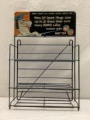 AC Spark Plugs Display Rack w/ Sign Featuring Sparky