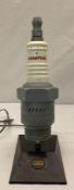 Champion Spark Plug Figural Radio