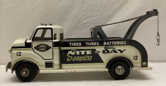 1950's Marx Nite & Day Toy Wrecker