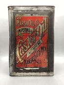 1920's Marshall Castrol Oil 5 Gallon Can Kansas City, MO