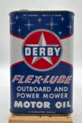 Derby Flex-Lube Outboard Motor Oil Quart Can