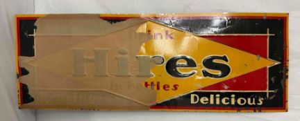 NOS 1910's Hires Root Beer Sign