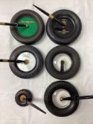 6 Tire Desk Pen Sets