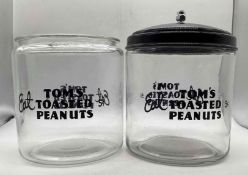Two Tom's Peanut Jars
