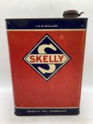 Early Skelly One Gallon Slim Oil Can