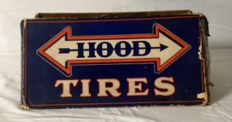 Early Cardboard Hood Tire Holder