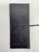 Early Skelly Tagolene Documents Suit Coat Folder