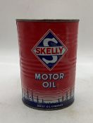 Skelly Motor Oil Quart Can