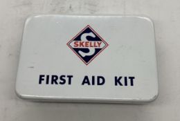 Early Skelly Metal First Aid Kit w/ Contents