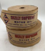 Two Large Rolls of Skelly Supreme Original Packaging Tape