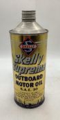 Skelly Outboard Pint Cone Top Oil Can